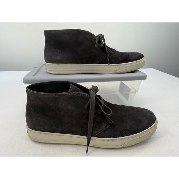 Vince Gray Suede Chukka Sneaker Boot Mens 10.5 Minimalist Luxury Casual Shoes main image 5